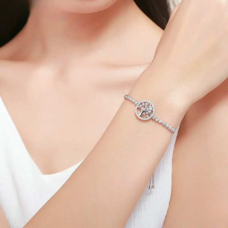 Bracciale albero della vita argento