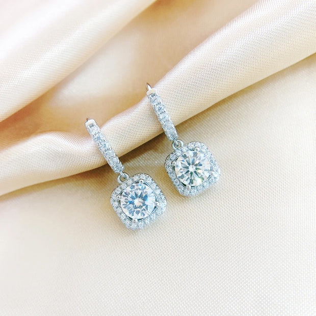 Orecchini diamante punto luce