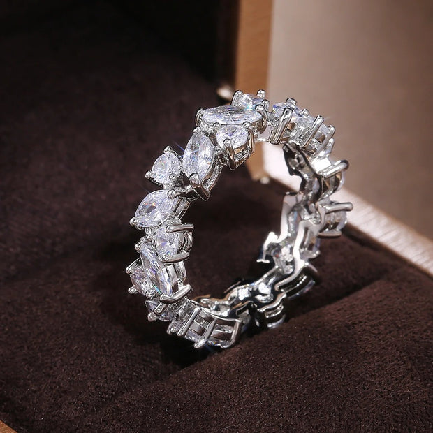 Anello romantico argento