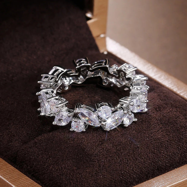Anello romantico argento