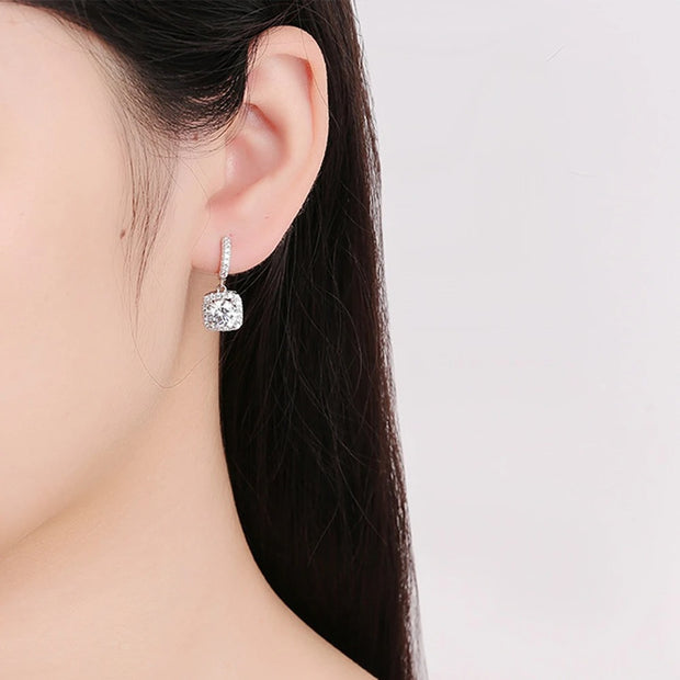Orecchini diamante punto luce