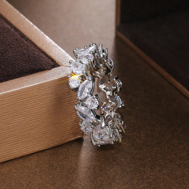 Anello romantico argento