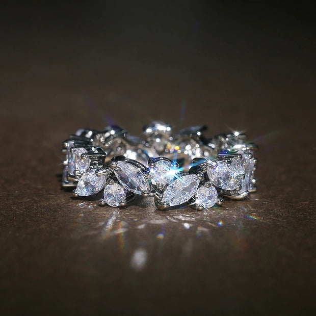Anello romantico argento
