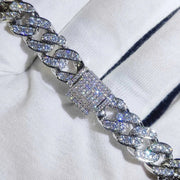 Bracciale cuban ice uomo