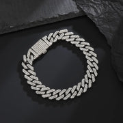 Bracciale cuban ice uomo