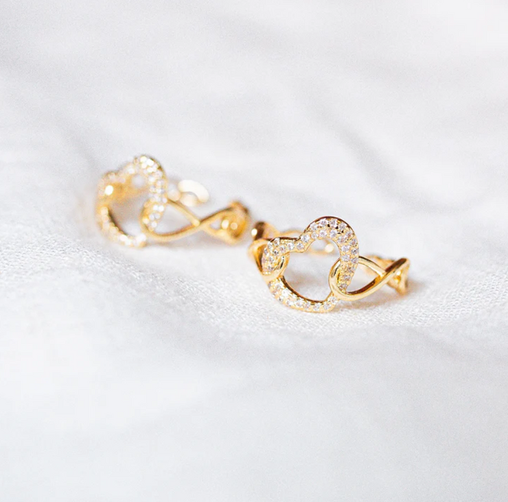 Anello cuore infinito 2x1